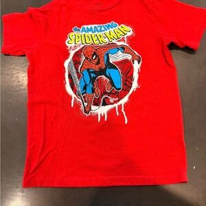Kids Marvel Red Graphic Tee size 8